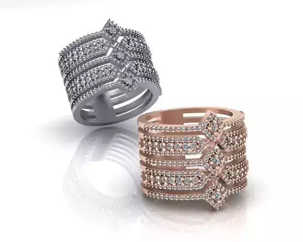 round high jewelry ring