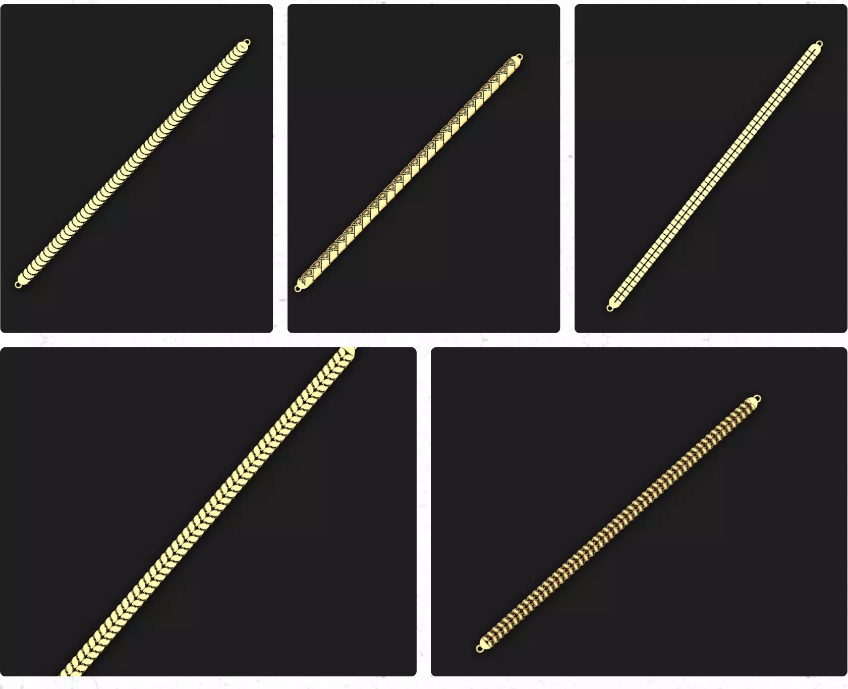 20 Bracelet Designs 3D print model