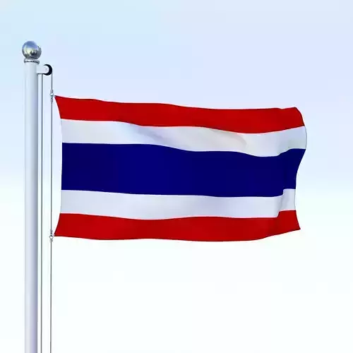 Animated Thailand Flag