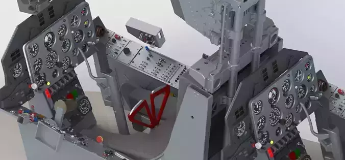 L39 Albatros complete cockpit