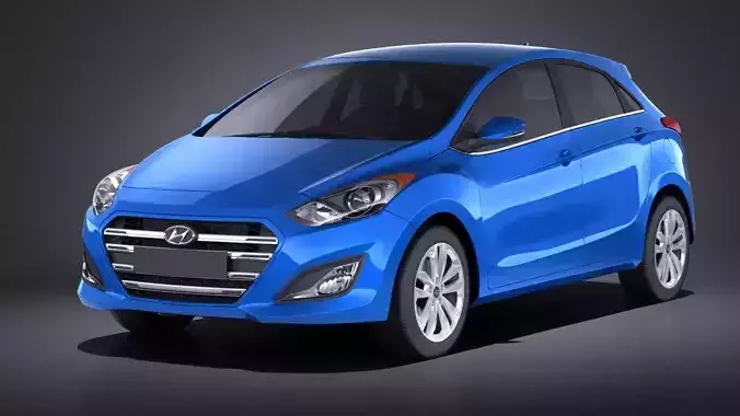Hyundai Elantra GT 2017 VRAY