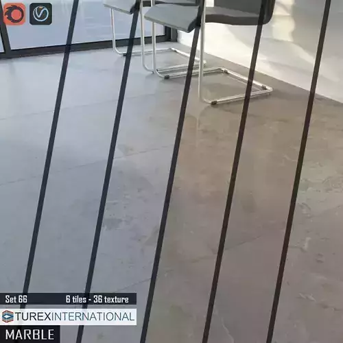 TUREX INTERNATIONAL Marble Tiles Set