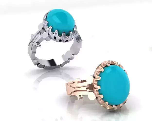 oval men jewelry ring