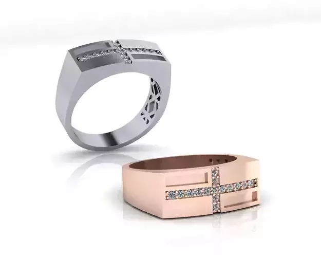 cross jewelry ring