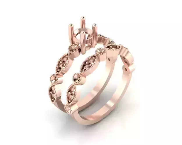 solitaire engagement jewelry ring