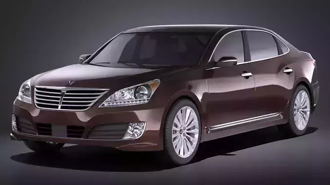 Hyundai Equus 2016 VRAY