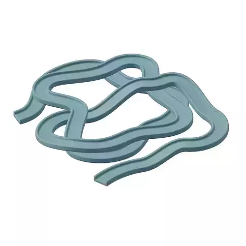 Plastic Premium Curvy Roadway Toy