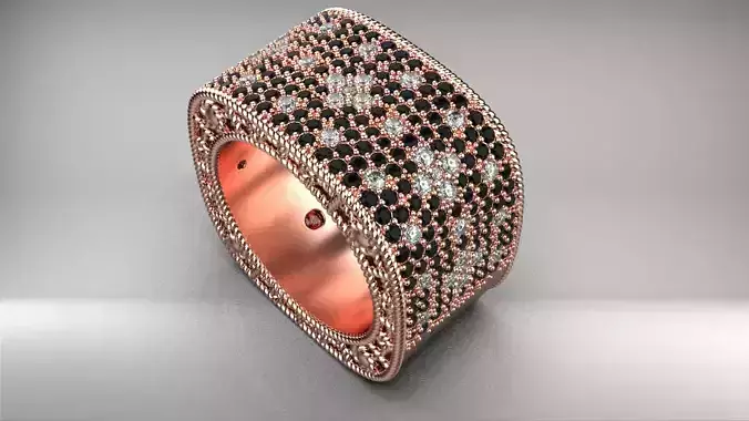 Roberto Coin VENETIAN PRINCESS RING 3D print model