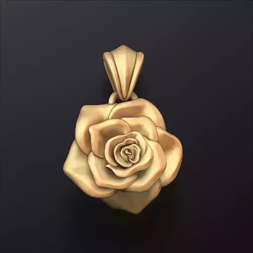 Rose Pendant v3