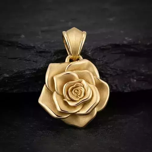 Rose Pendant v3