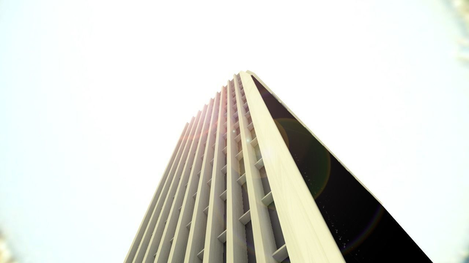 TATA Center Free low-poly 3D model