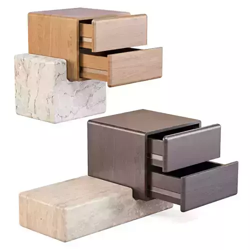 Carpanese Home Brick-N and Brick-NL - BedSide Tables