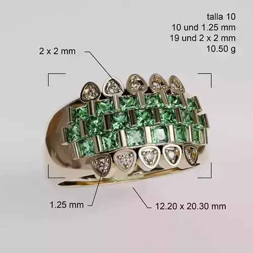 Emerald ring