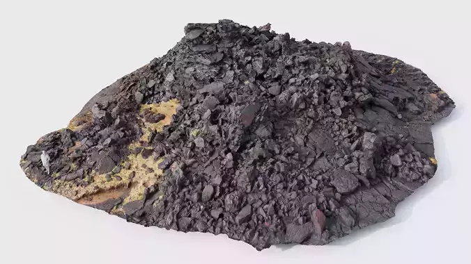 Cold Lava Cliff PBR Scan C