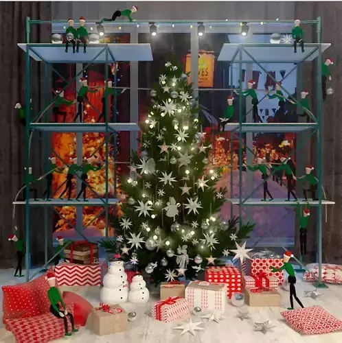 Christmass fairytale 3D model