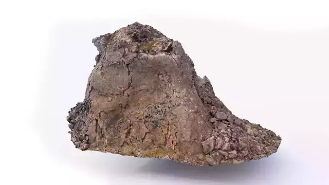 Volcanic Cliff Stone PBR Scan E
