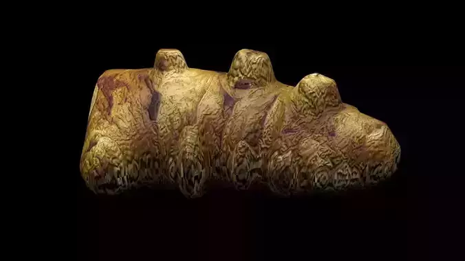 Jerusalem Artichoke 3D model 7