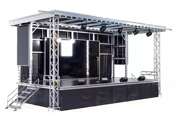 Mobile Outdoor Stage