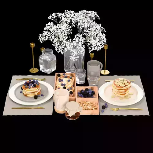 breakfast decor set