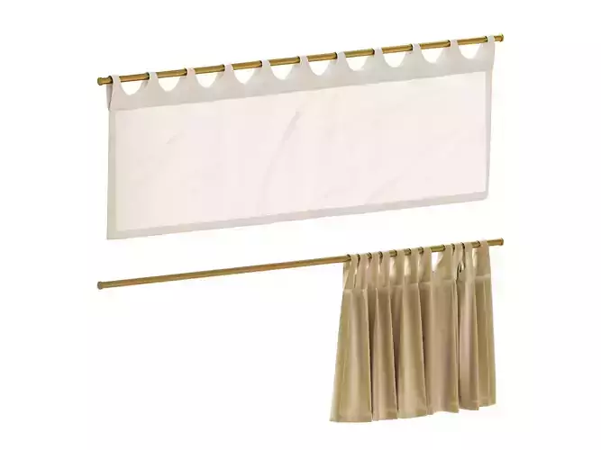 Curtain HE-No 04 Cafe Curtain 02