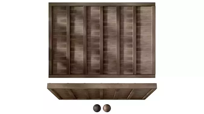 Wooden Panel Ceiling and Wall Cladding Set