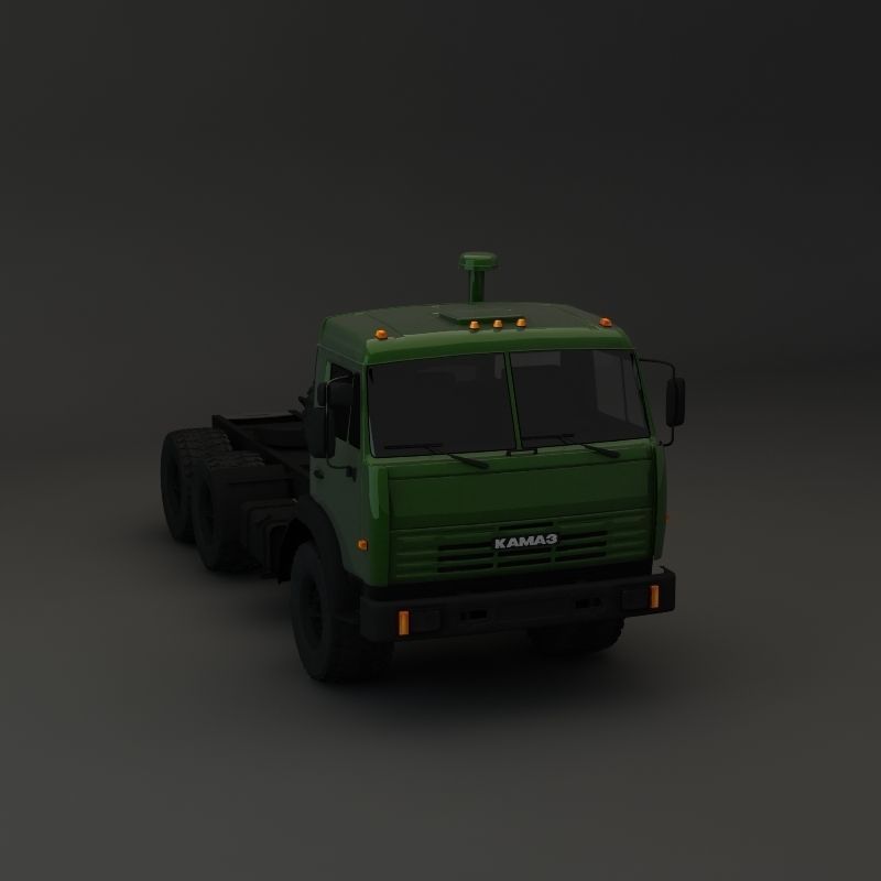 Kamaz Modify 6x4 3D model_4