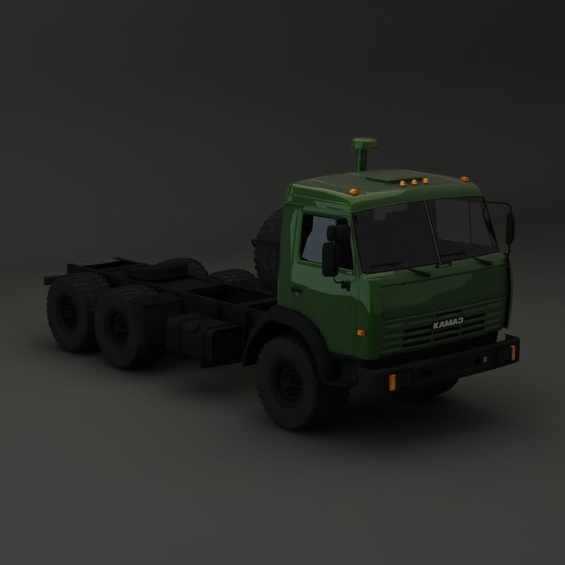 Kamaz Modify 6x4 3D model_0
