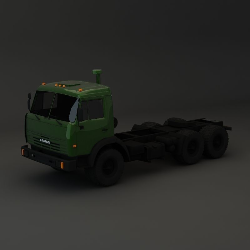 Kamaz Modify 6x4 3D model_1