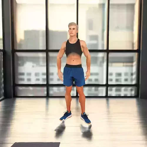 Athletic Male Figure model pack