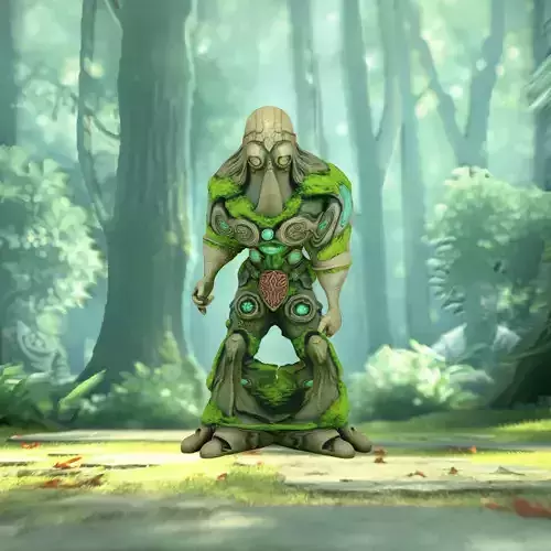 Ancient Moss Guardian model pack