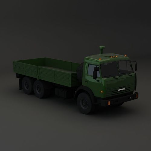 Kamaz Modify 6x4 KZ 3D model