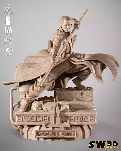 STAR WARS Chirrut Imwe Sculpture