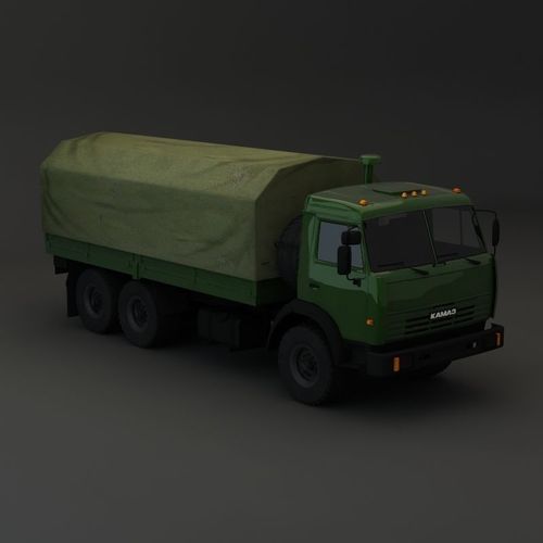 Kamaz Modify 6x4 BR 3D model