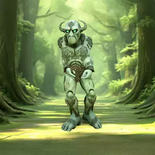 Stone Guardian Warrior model pack