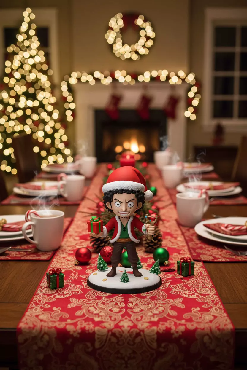 Ussop One Piece Christmas 3D model 3D print model 3D print model