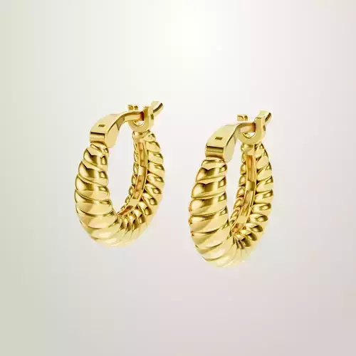  Hoops Elegant Earrings Classic Gold Hoops for Any Occasion 6