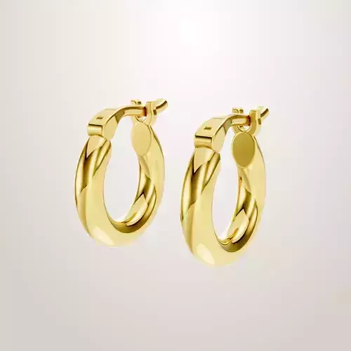  Hoops Elegant Earrings Classic Gold Hoops for Any Occasion 7
