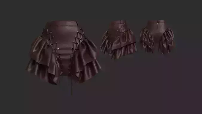 Leather Skirt