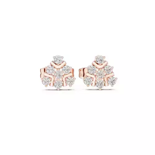 Diamond Studs Earrings 3dm stl renders animation videos details 