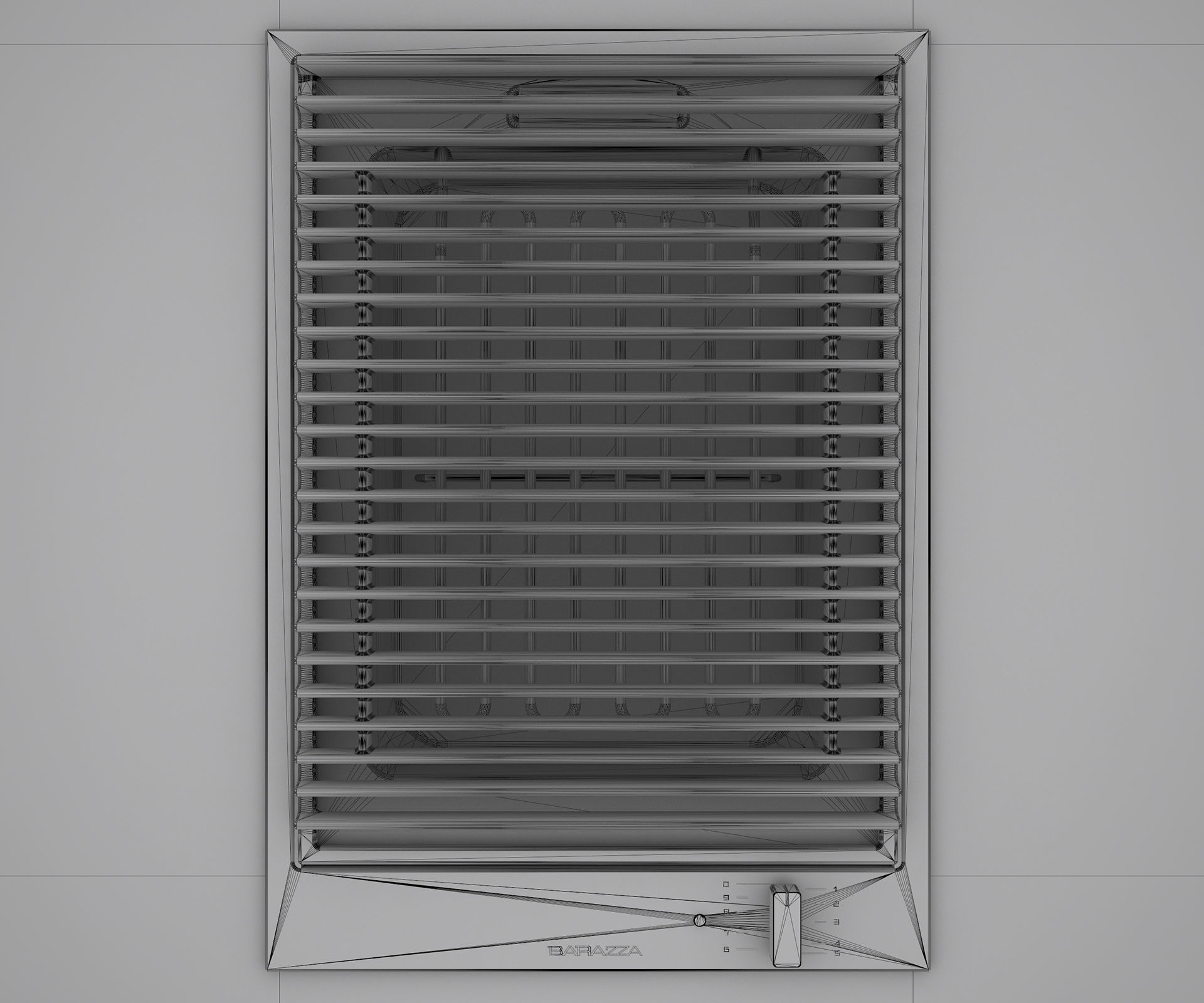 BARAZZA Hob Barbecue BFeel cm36 C4DVray 3D model_3
