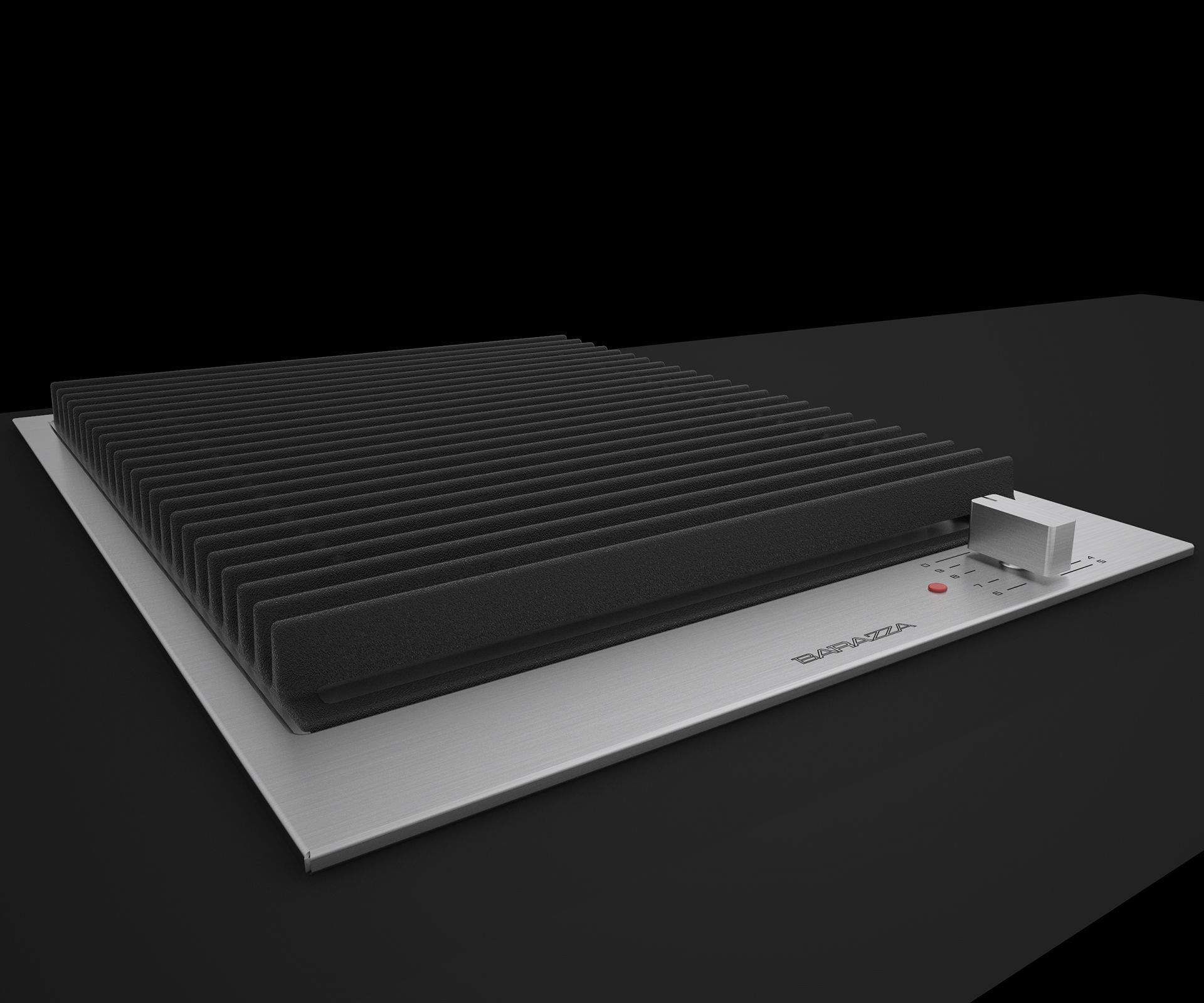 BARAZZA Hob Barbecue BFeel cm36 C4DVray 3D model_1