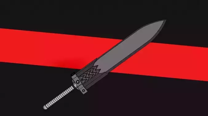 Big Sword made in blender