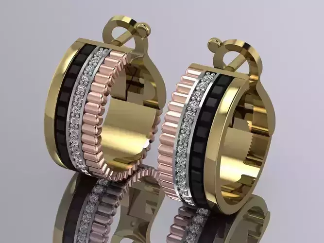 Brand Jewelry Boucheron Earrings Gold