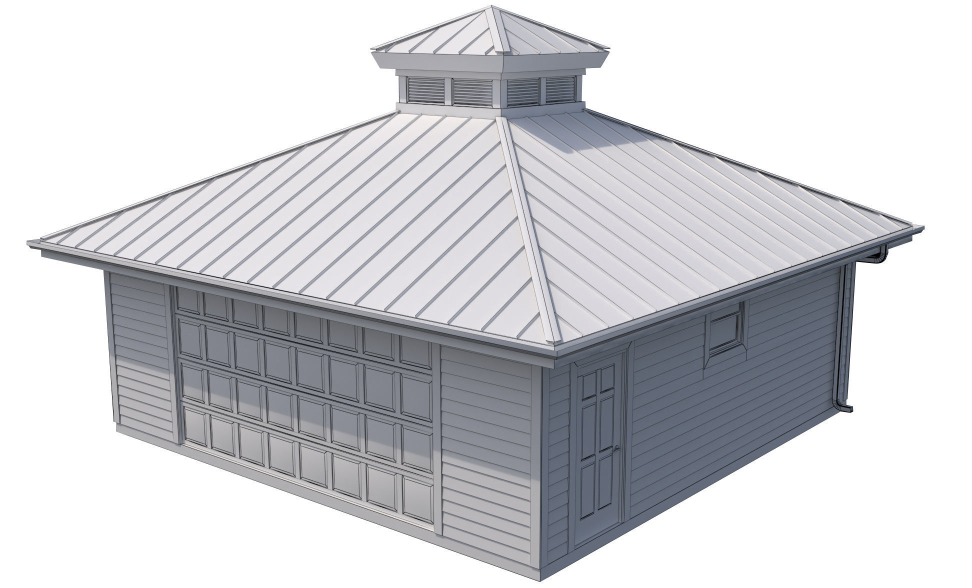 Garage-003 3D model_7