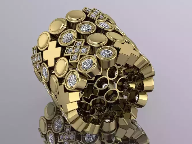 Jewelry Ring Gold X Zero 