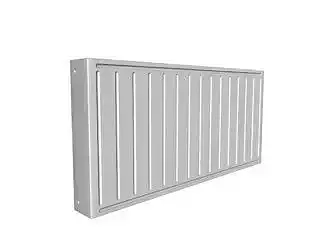High quality white radiator 