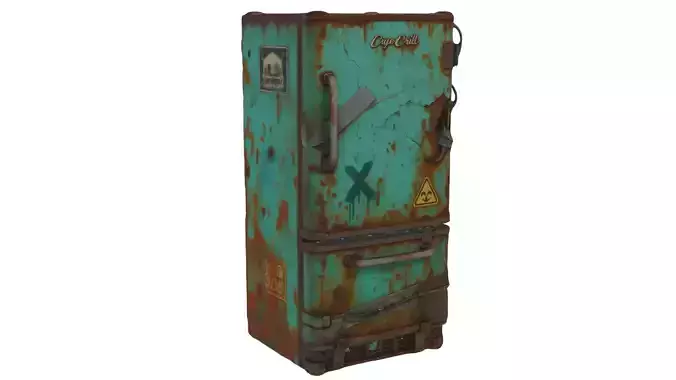 Post apocalyptic refrigerator