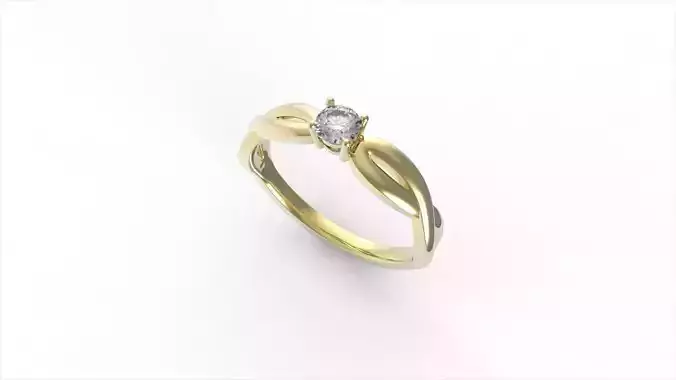 Diamond Accent Twine Promise Ring