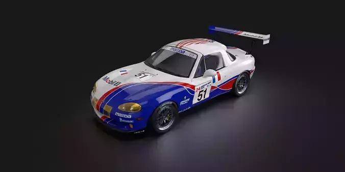 MX-5 NBFL Miata 1998 LeMans Livery