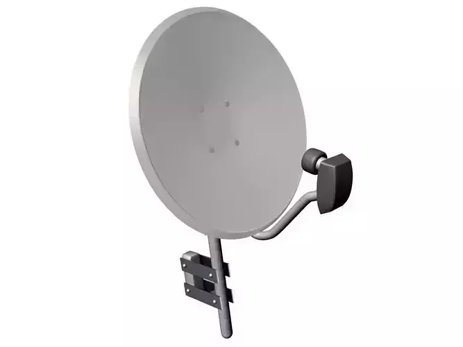satelite dish 3D model